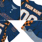 custom houston astros chevron rhythm blue jersey best selling