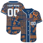 custom houston astros pineapple palm geo blue jersey best selling