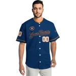 custom houston astros plain classic blue jersey best selling