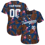 custom houston astros tropical flamingo blue jersey best selling