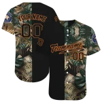 custom houston astros tropical foliage black jersey best selling