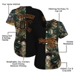 custom houston astros tropical foliage black jersey best selling