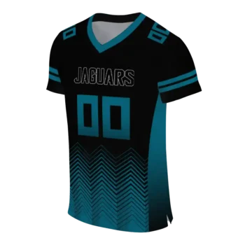 custom jacksonville jaguars halftone sweep black jersey fashion forward.webp
