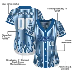 custom kansas city royals blazing stripes royal blue jersey best selling