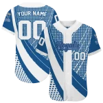 custom kansas city royals curved stripes royal blue white jersey best selling