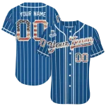 custom kansas city royals vertical stripes royal blue jersey best selling