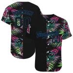 custom los angeles angels palm leaf black jersey best selling