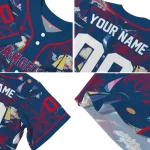 custom los angeles angels sailboat island blue jersey best selling