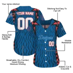 custom los angeles dodgers chevron rhythm blue jersey best selling