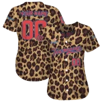 custom los angeles dodgers leopard spot jersey best selling