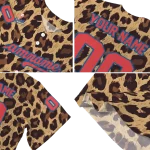 custom los angeles dodgers leopard spot jersey best selling