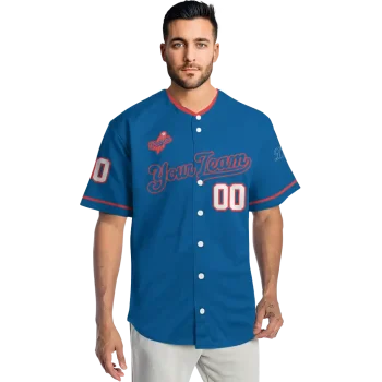 custom los angeles dodgers plain classic blue jersey fashion forward