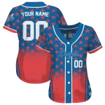 custom los angeles dodgers star burst red jersey best selling