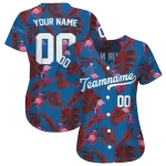 custom los angeles dodgers tropical flamingo blue jersey best selling