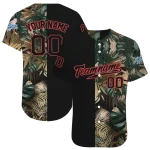 custom los angeles dodgers tropical foliage black jersey best selling