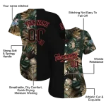 custom los angeles dodgers tropical foliage black jersey best selling