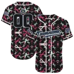 custom milwaukee brewers abstract x black jersey best selling