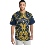 custom milwaukee brewers star circle navy blue jersey best selling