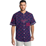 custom minnesota twins chevron interlock navy jersey best selling
