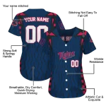 custom minnesota twins chevron rhythm navy jersey best selling