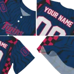 custom minnesota twins chevron rhythm navy jersey best selling