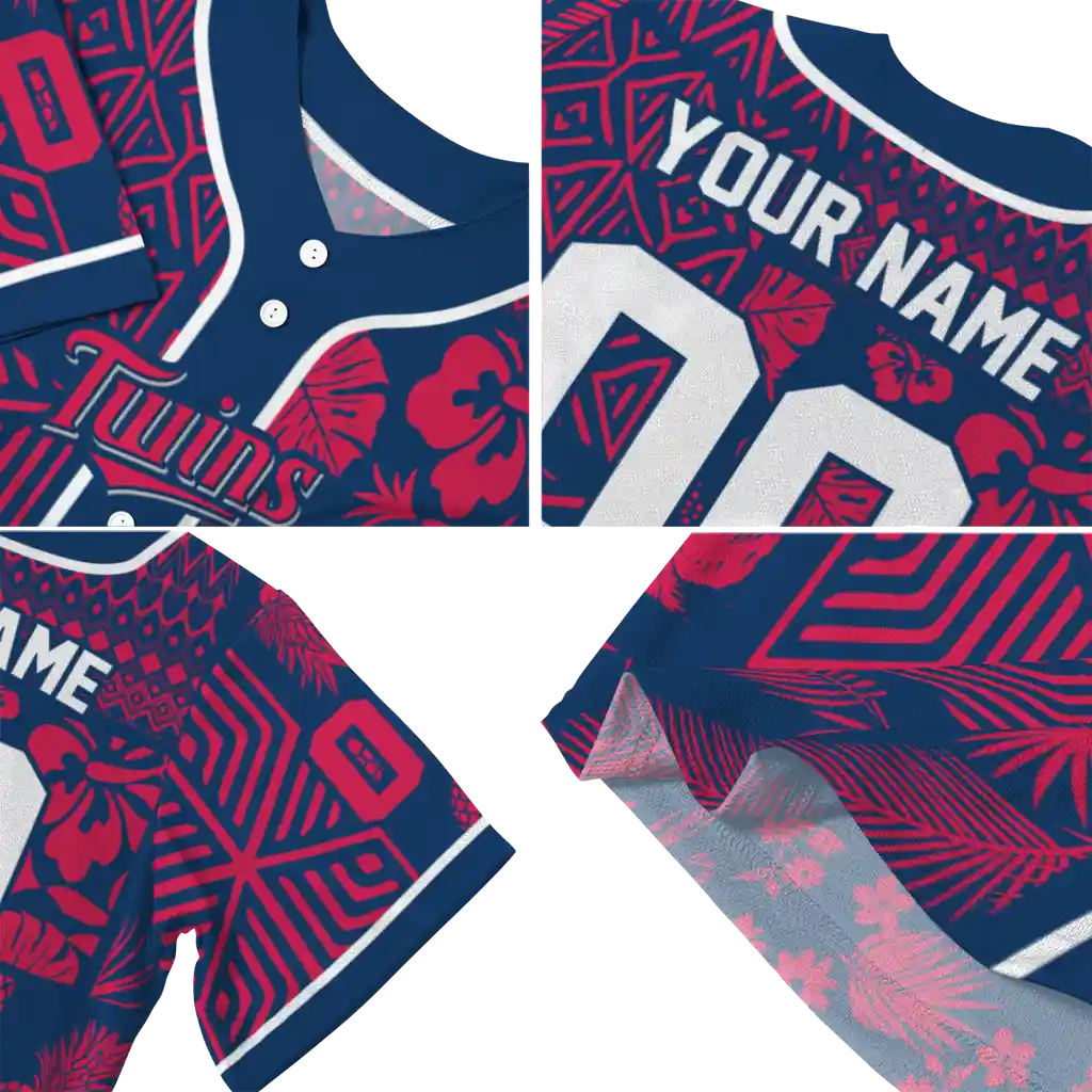 custom minnesota twins pineapple palm geo navy jersey new arrival custom minnesota twins pineapple palm geo navy jersey new arrival