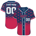 custom minnesota twins star burst red jersey best selling