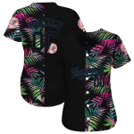 custom new york yankees palm leaf black jersey best selling