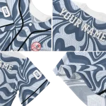 custom new york yankees psychedelic curves navy jersey best selling