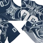 custom new york yankees star circle navy jersey best selling
