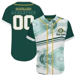 custom oakland athletics arrow fade green white jersey best selling