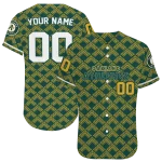 custom oakland athletics chevron interlock green jersey best selling