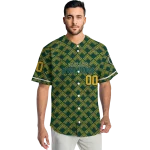 custom oakland athletics chevron interlock green jersey best selling