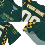 custom oakland athletics chevron rhythm green jersey best selling