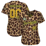 custom oakland athletics leopard spot jersey best selling