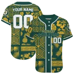 custom oakland athletics pineapple palm geo green jersey best selling