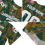 custom oakland athletics tropical flamingo green jersey best selling