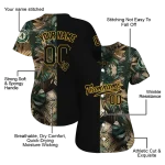 custom oakland athletics tropical foliage black jersey best selling