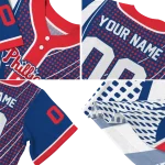 custom philadelphia phillies curved stripes blue white jersey best selling