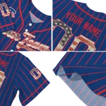 custom philadelphia phillies vertical stripes blue jersey best selling