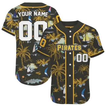custom pittsburgh pirates sailboat island black jersey best selling