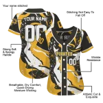 custom pittsburgh pirates splash swirl black jersey best selling