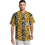 custom pittsburgh pirates squares grid black jersey best selling