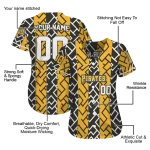 custom pittsburgh pirates squares grid black jersey best selling