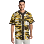 custom san diego padres camo splash brown jersey best selling