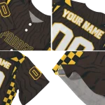 custom san diego padres chevron rhythm brown jersey best selling