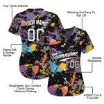 custom san diego padres paint splatter black jersey best selling
