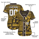 custom san diego padres pineapple palm geo brown jersey best selling