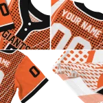 custom san francisco giants curved stripes orange white jersey best selling