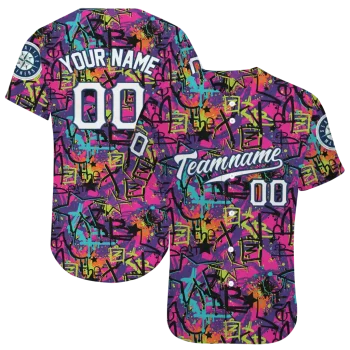 custom seattle mariners graffiti tag jersey best selling